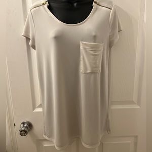 🔮worn once Express zip blouse